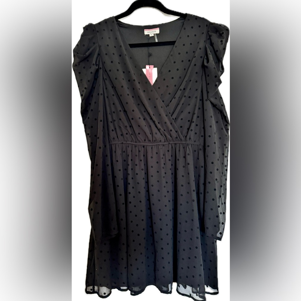 NWT Andree by Unit black dress size L
